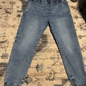 Men’s American Eagle Outfitters Cozy Airflex Light Blue Denim Joggers